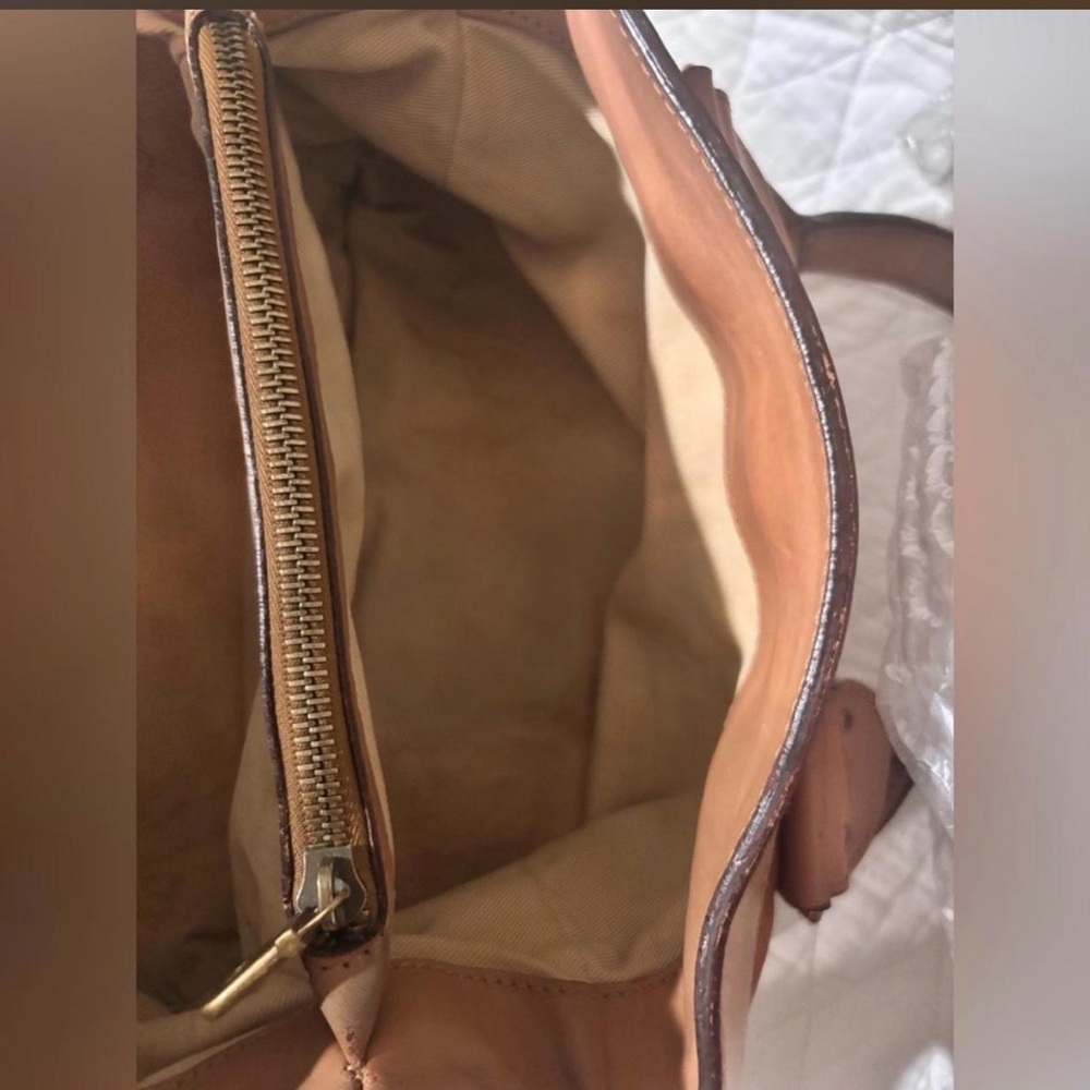 Tan Leather Women's Bag - Picture 8 of 8